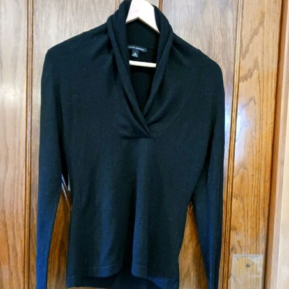 Banana Republic V Neck Sweater Cotton Wool Blend - Picture 1 of 8